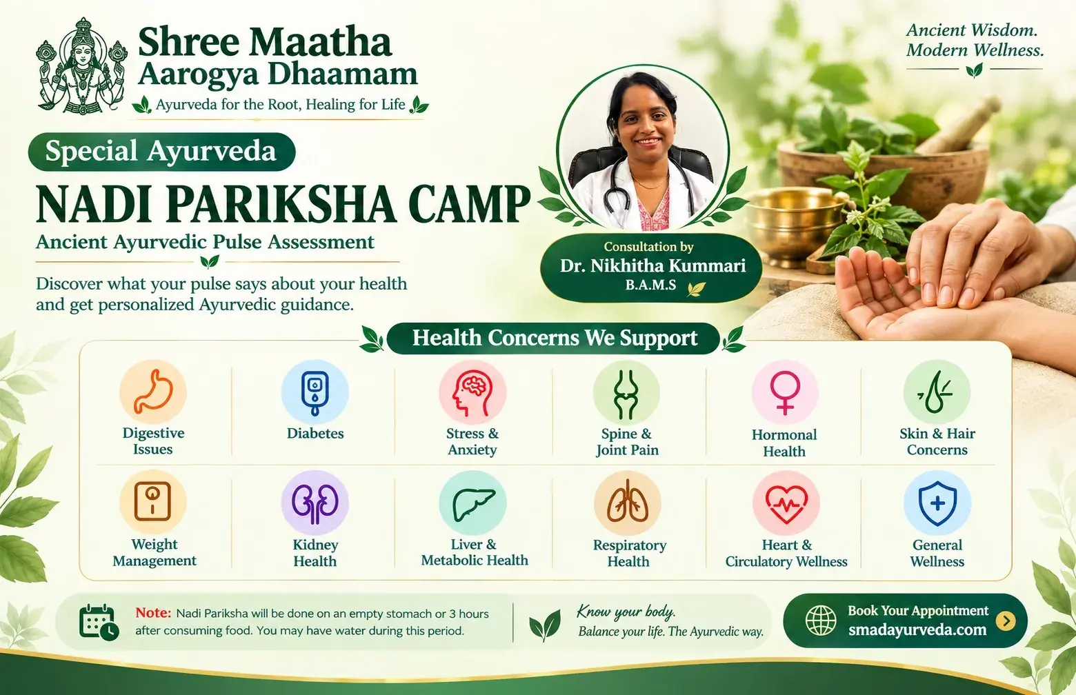 Nadi Pariksha Camp @ Saket Pranamam
